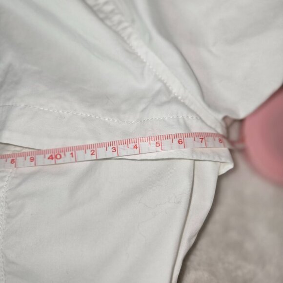 MaxMara Vintage White Trench Coat with Belted Waist - Picture 14 of 16